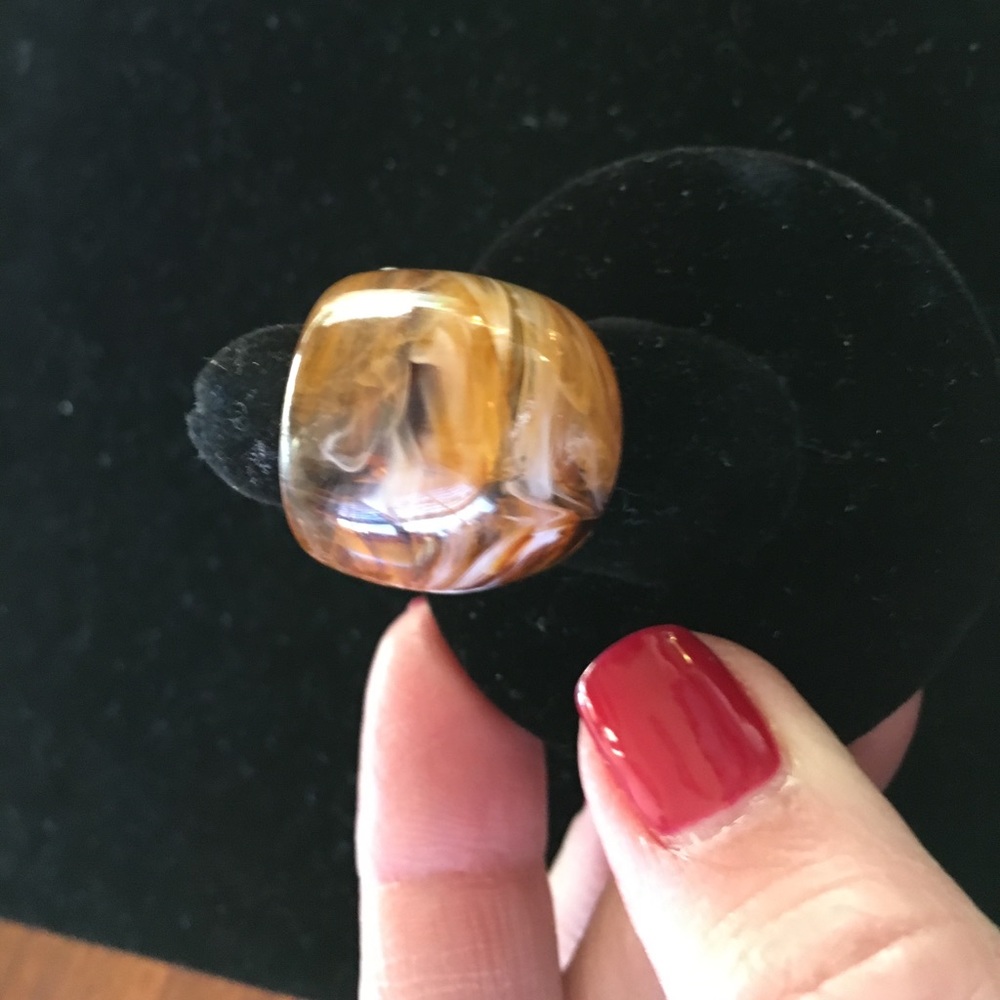 Funky plastic ring